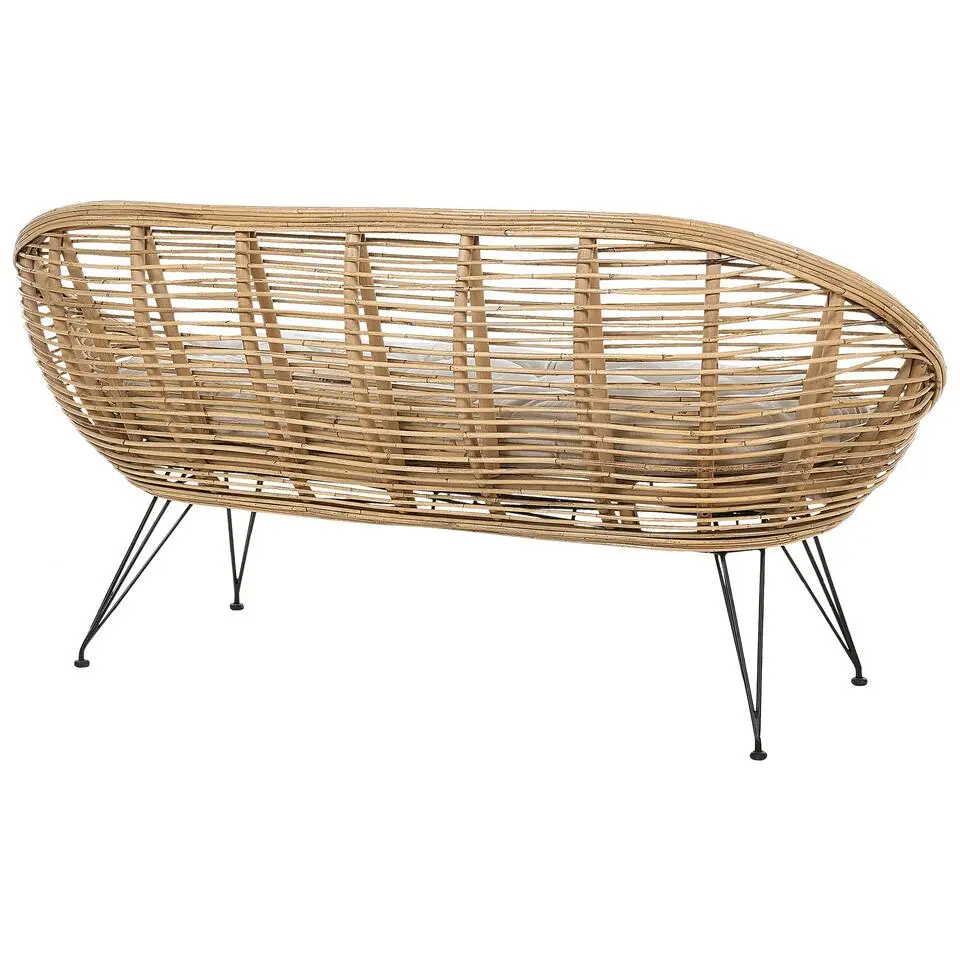 MARATEA - Tuinbank - Lichtbeige - Rotan