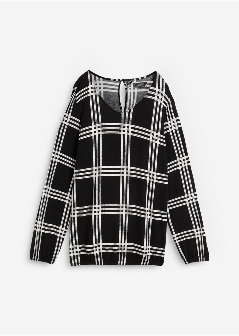 T-shirt manches longues avec base élastique