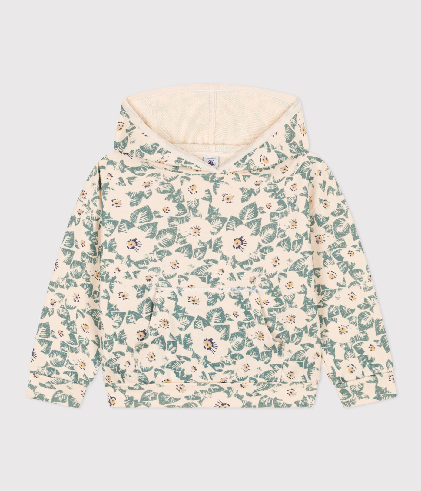 Sweatshirt à capuche en molleton enfant fille
