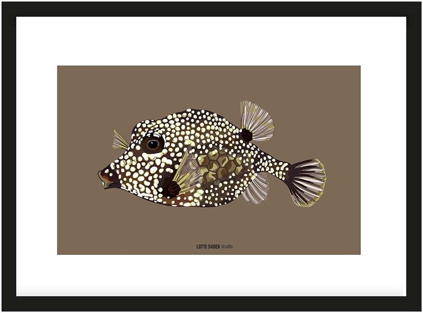 Art print Bisou