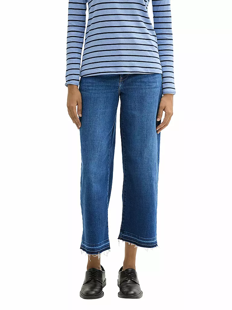 TOM TAILOR Jeans Flared Fit blau
