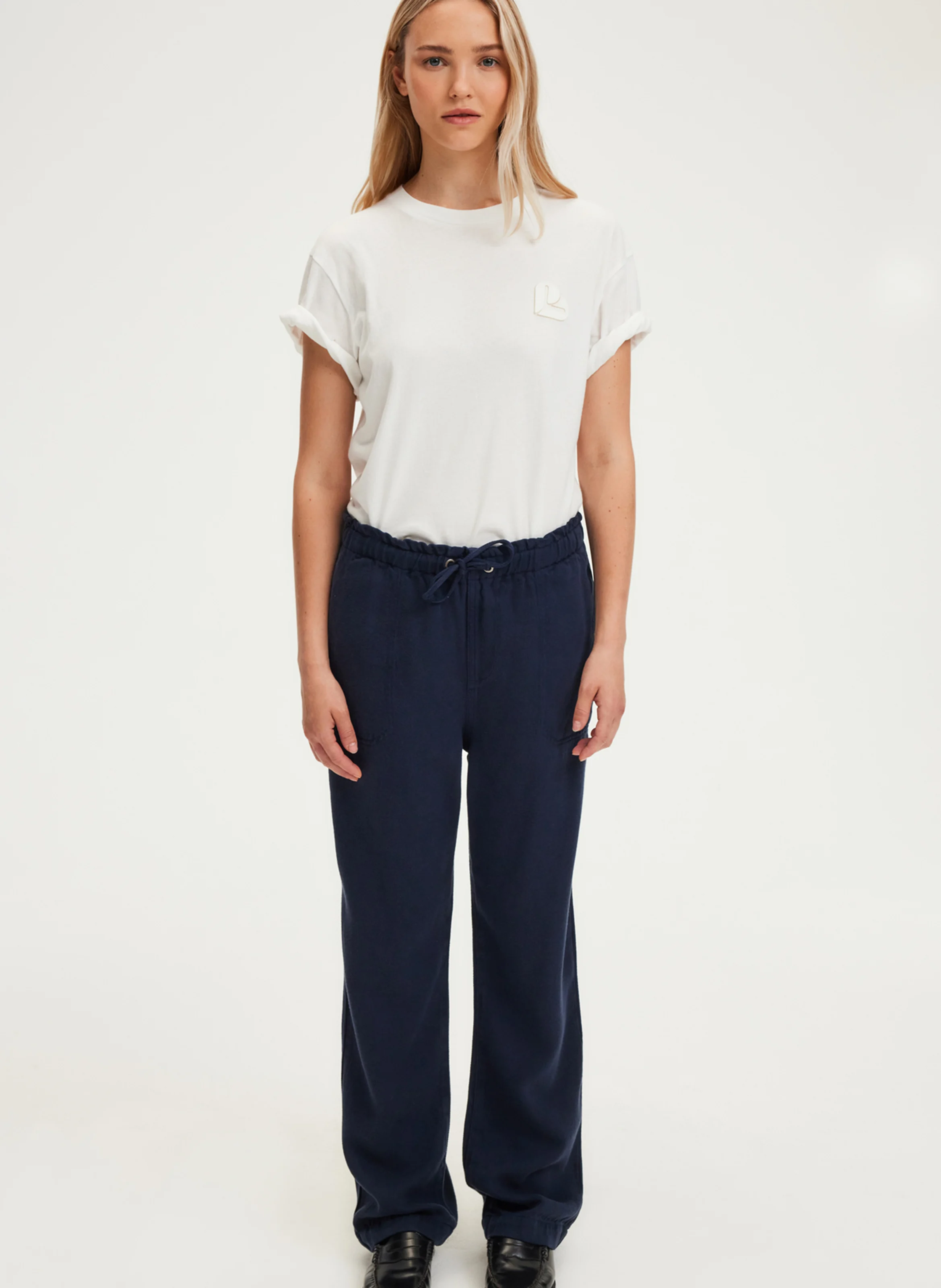 NETTIE - Pantalon droit | Bleu