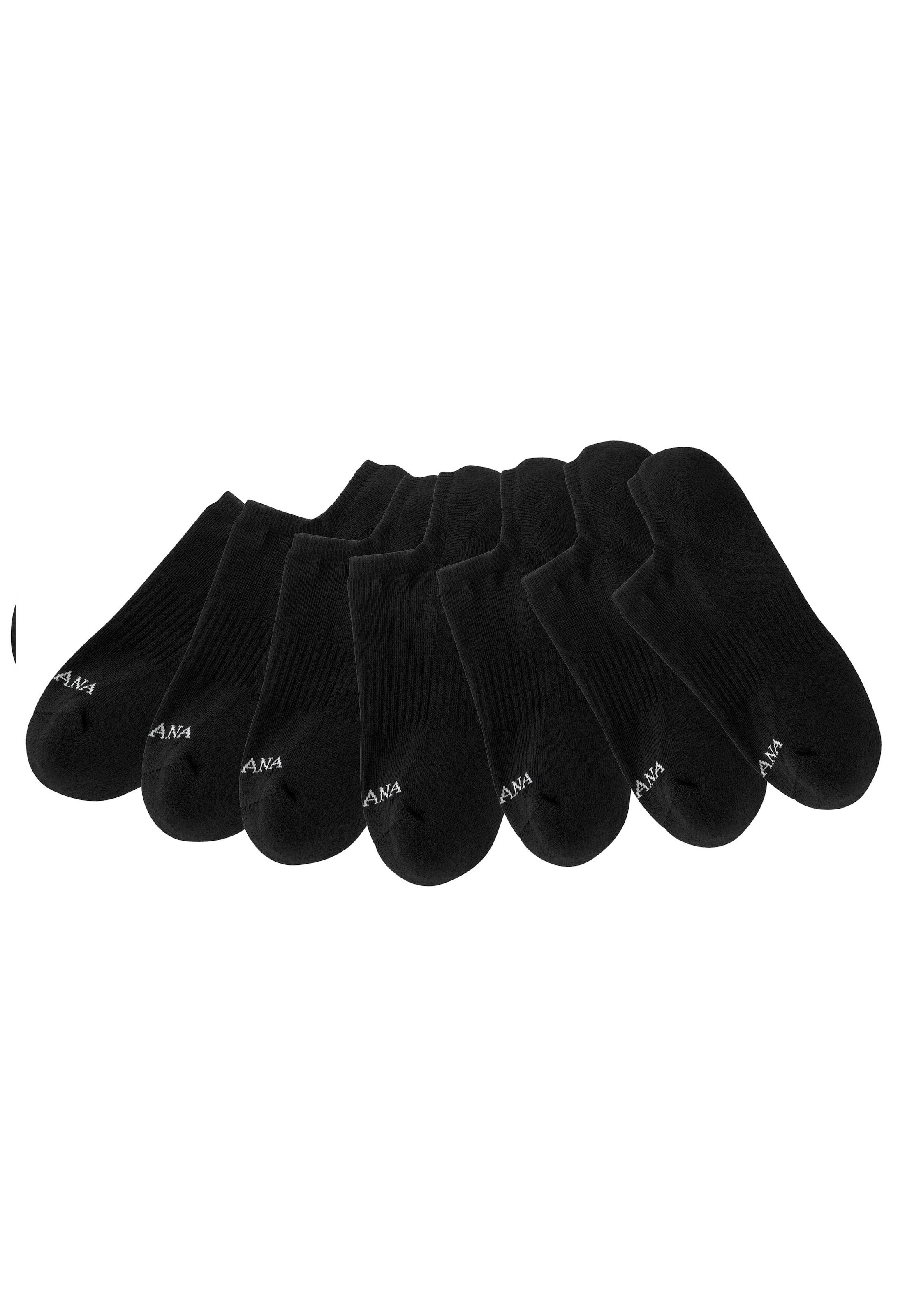 LASCANA ACTIVE Sneakersocken Packung, 7 Stk. tlg. mit Fussfrottee