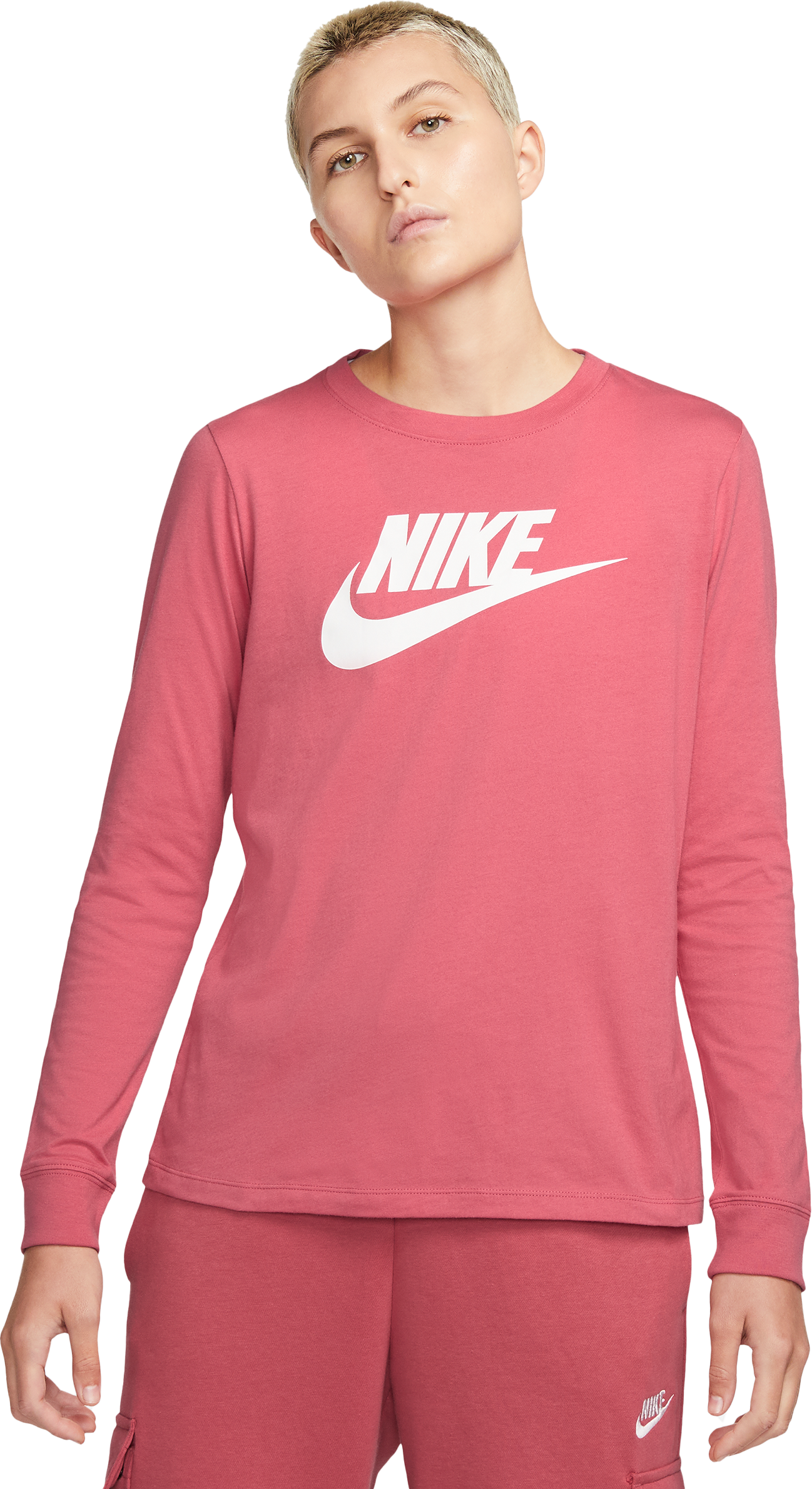 Nike Essential Sweatshirt Damen Pink F622