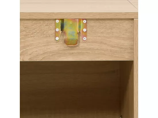 Ensemble de meubles salle de bain 7 pcs chêne bois d'ingénierie