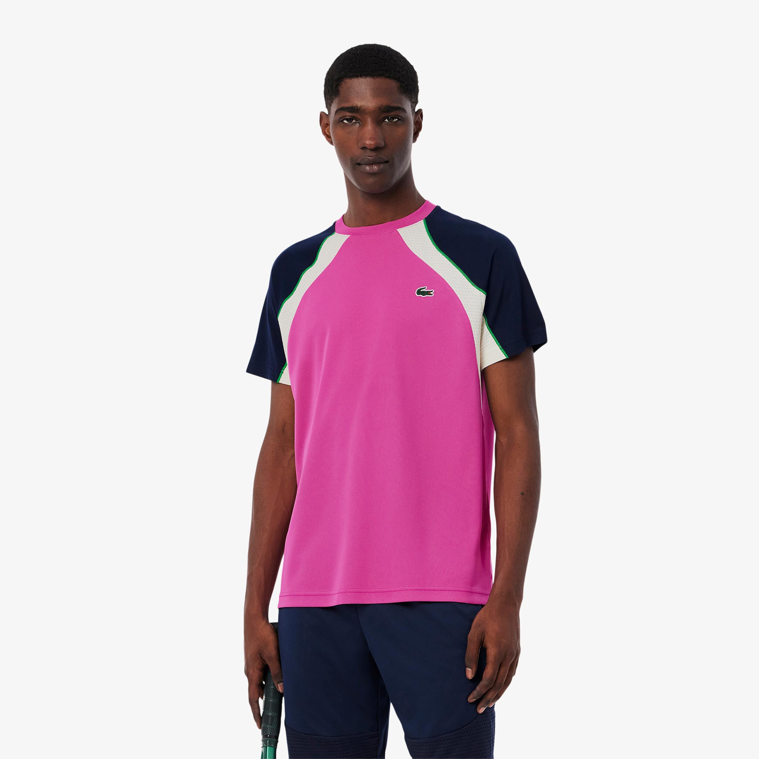 Lacoste T-shirt Hommes - Pink , Multicouleur