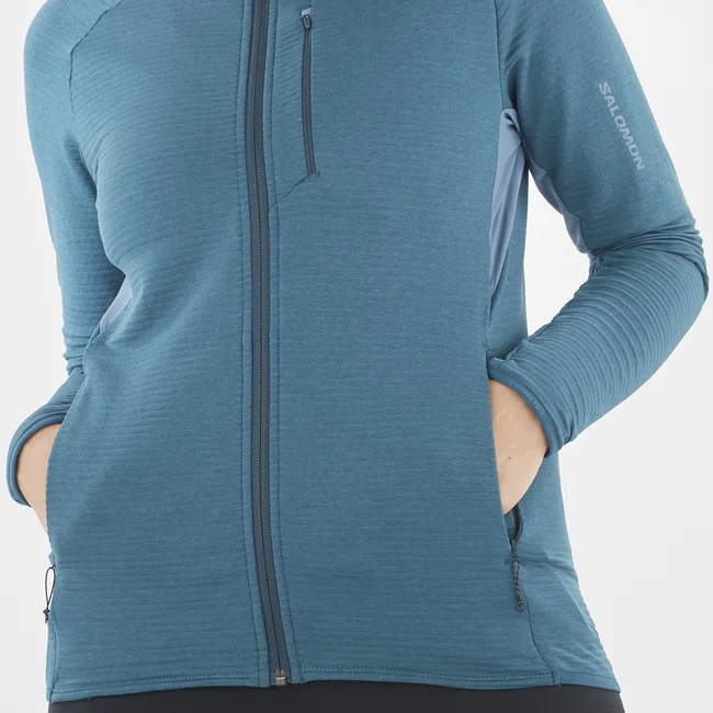 ESSENTIAL LIGHTWARM  Midlayer-Jacke mit durchgehendem Reißverschluss Damen