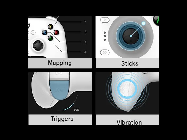 8BitDo Ultimate Wired Controller for Xbox Hall Ed/ White