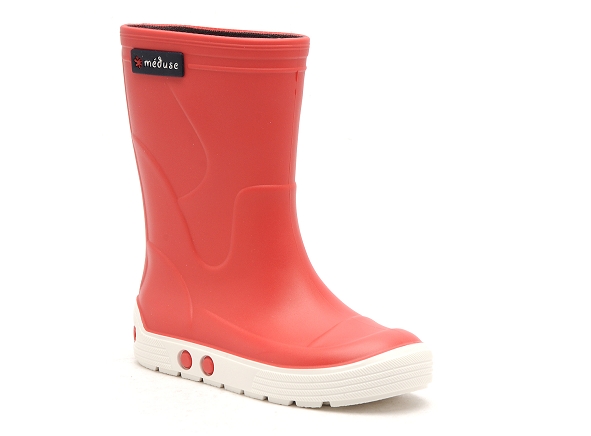 Meduse bottes enfant airport rouge