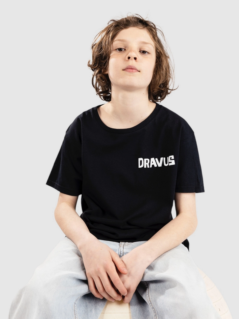 Dravus Somewhat Soon Kids T-Shirt black