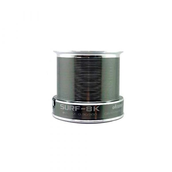 Okuma Surf 8k Shallow Spare Spool Prateado
