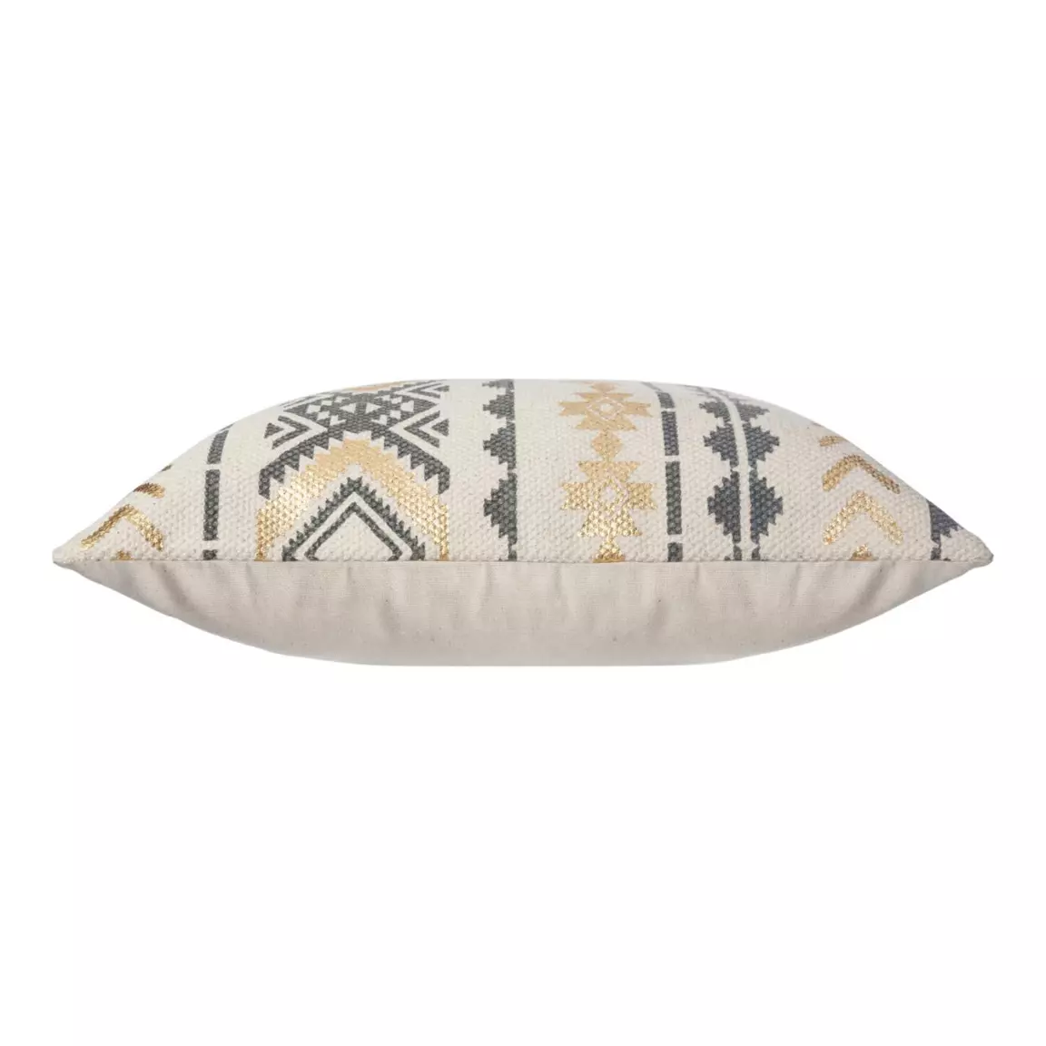 Housse de coussin carrée coton (40 x 40 cm) Etnik Gris