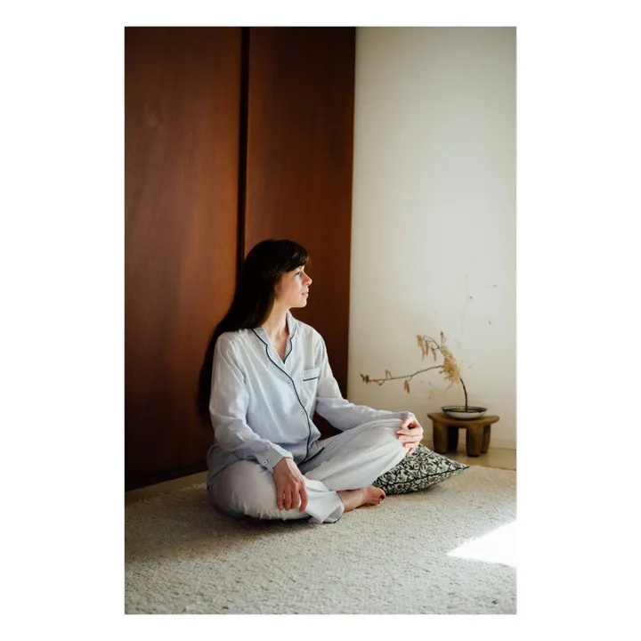 Scarlette Ateliers Pyjama Paul Carreaux | Bleu