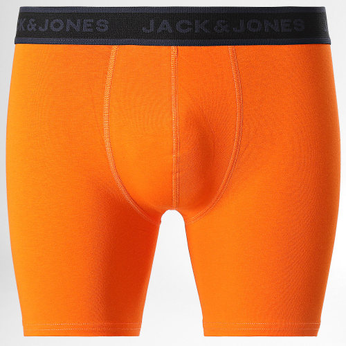 Lot De 5 Boxers Joey Rouge Orange Vert