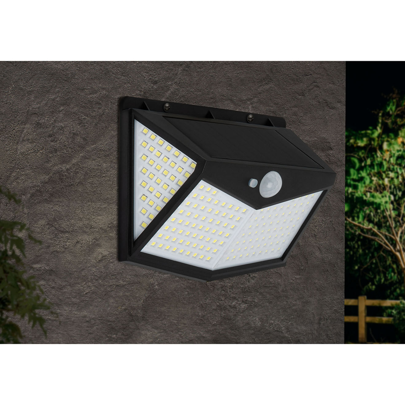 Pratik Garden 2 appliques murales thunderlight 3d quadri 212 led blanches - 15.7x5.7x11.6 cm