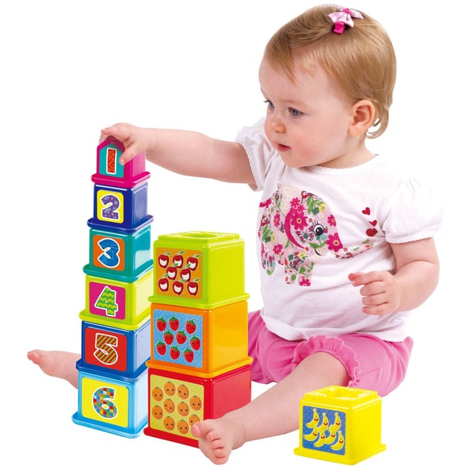 Besttoy - Stapelturm Zahlen & Früchten