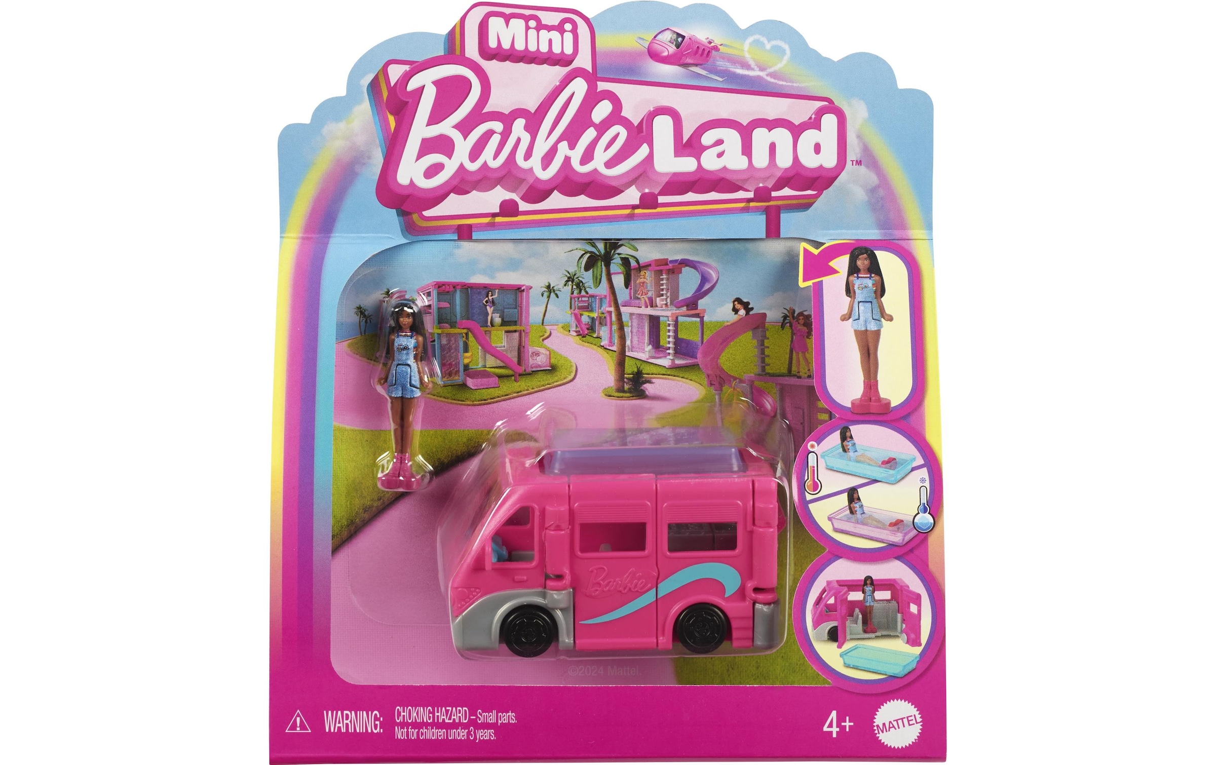 Barbie Anziehpuppe »Mini BarbieLand Camper«