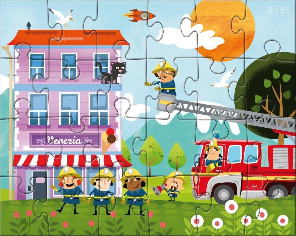 Puzzle KLEINE FEUERWEHR 3x24-teilig