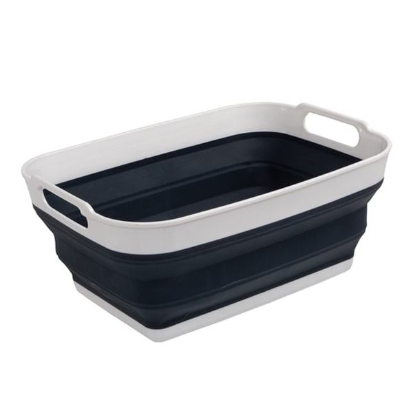 Bassine pliable en silicone avec poignées