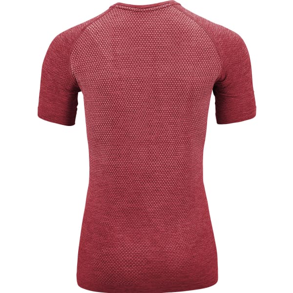 T-shirt running ODLO MC ESSENTIAL SEAMLESS AMERICAN BEAUTY MELANGE