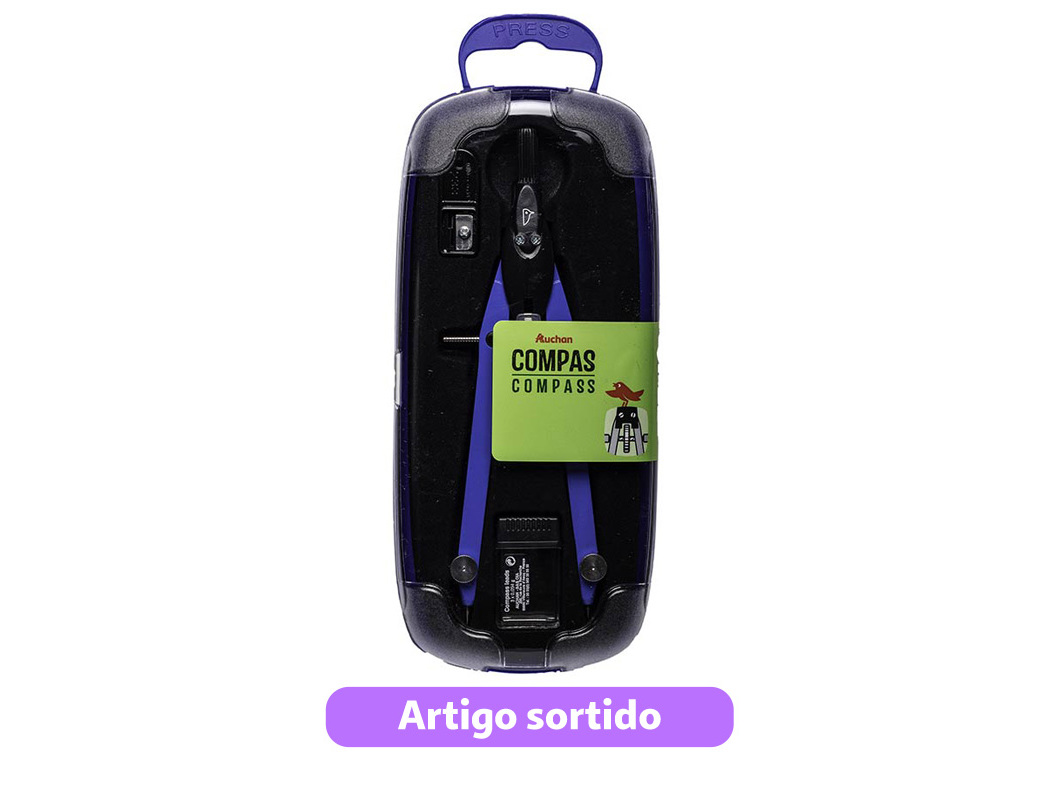 COMPASSO TÉCNICO AUCHAN   MINAS 2X17MM CORES SORTIDAS