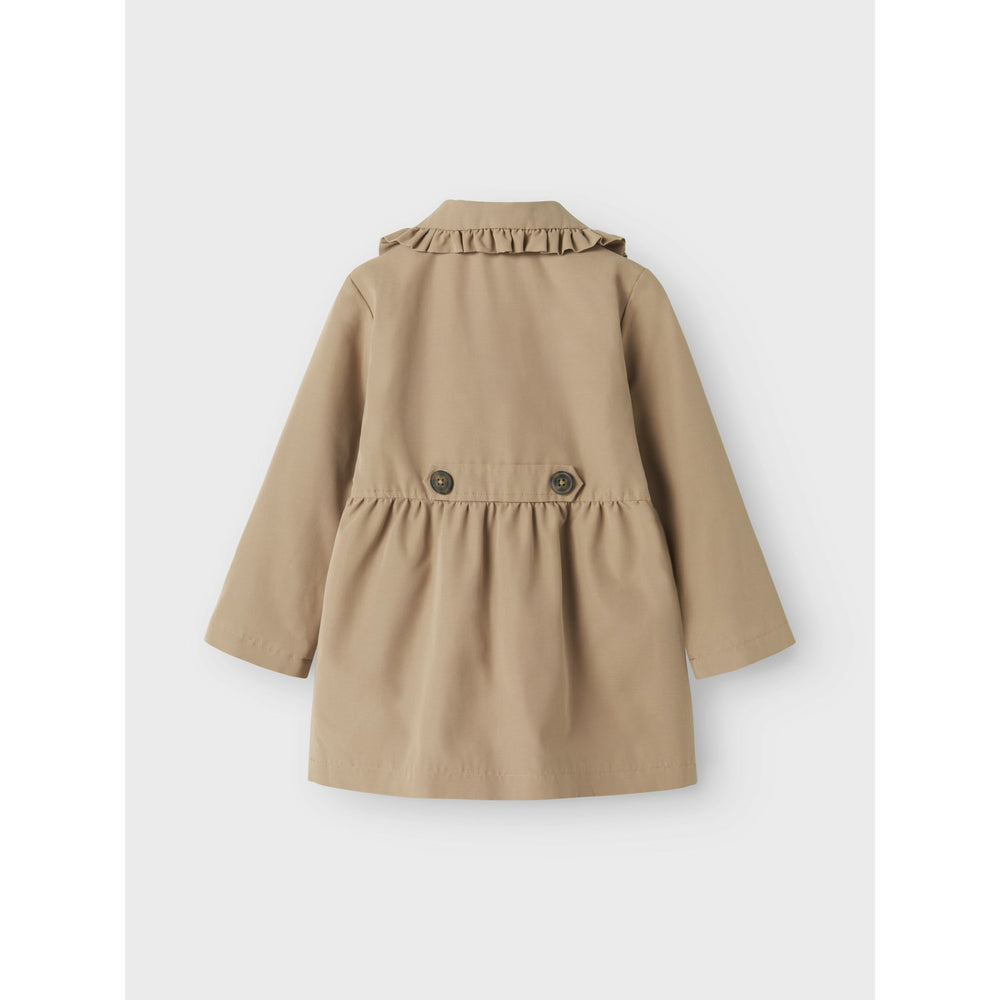 Køb Name It Savannah Tan Madelin Trenchcoat Noos