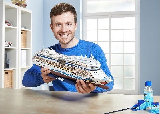 Revell - Aida Skib Byggesæt - 1:400 - 05230