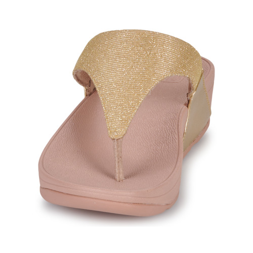 FitFlop - LULU SHIMMERLUX TOE-POST SANDALS - Rose / Doré