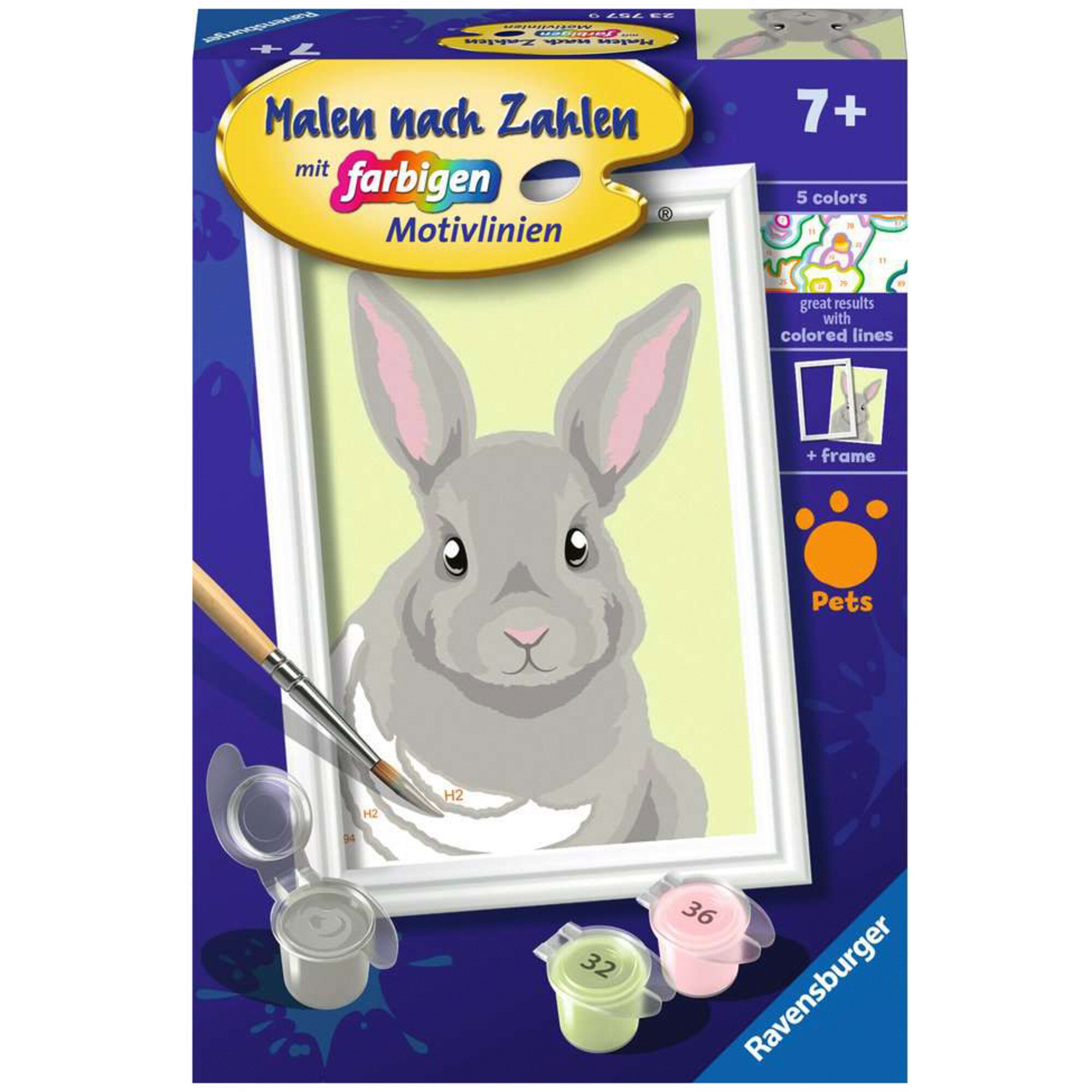 Ravensburger Malen Malen nach Zahlen - Niedliches Kaninchen