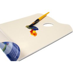 Palette pelable, 36 feuilles, 230 x 305 mm, blanc