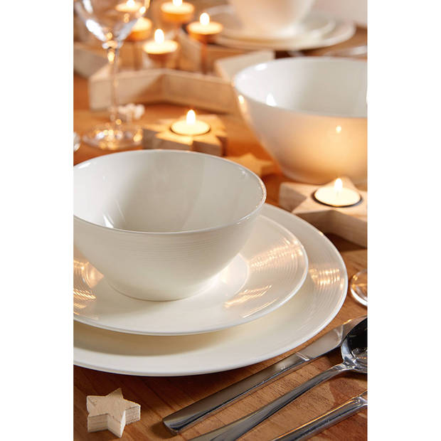 New York dinerbord - Ø 27 cm - wit