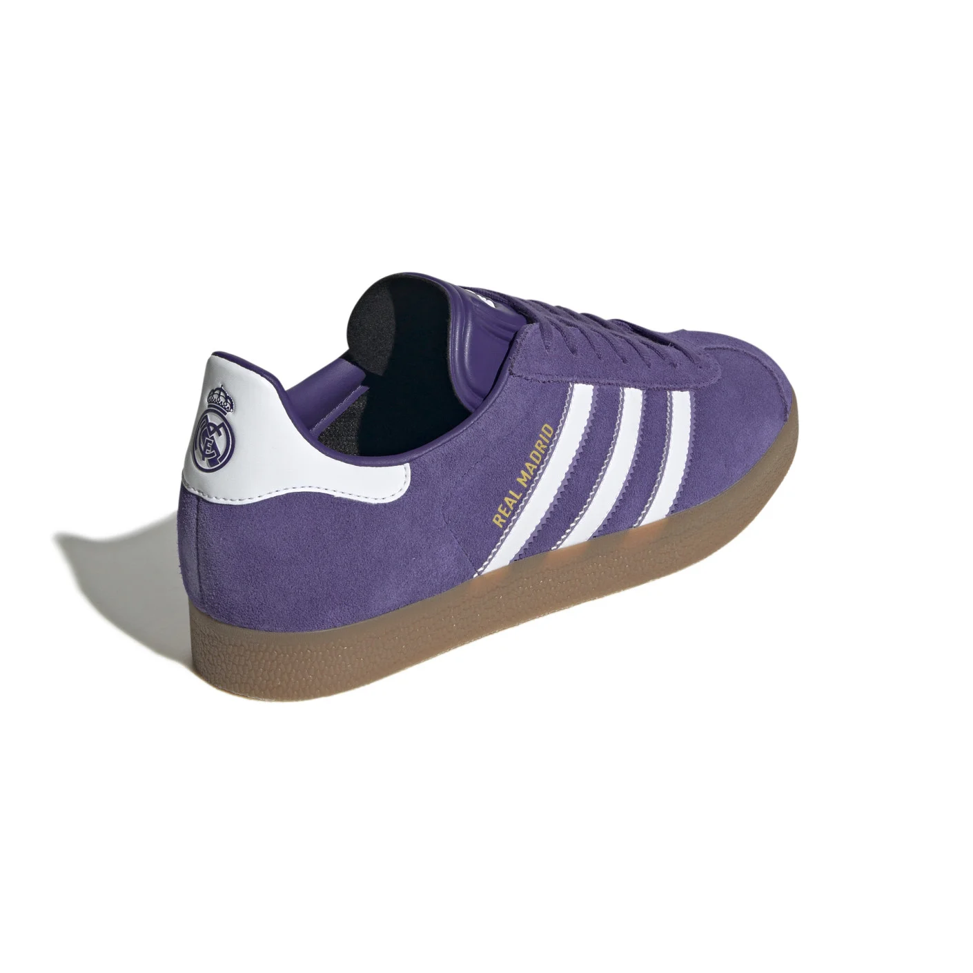 Adidas Gazelle Real Madrid Terrace Icons Sneakers Paars Wit Bruin