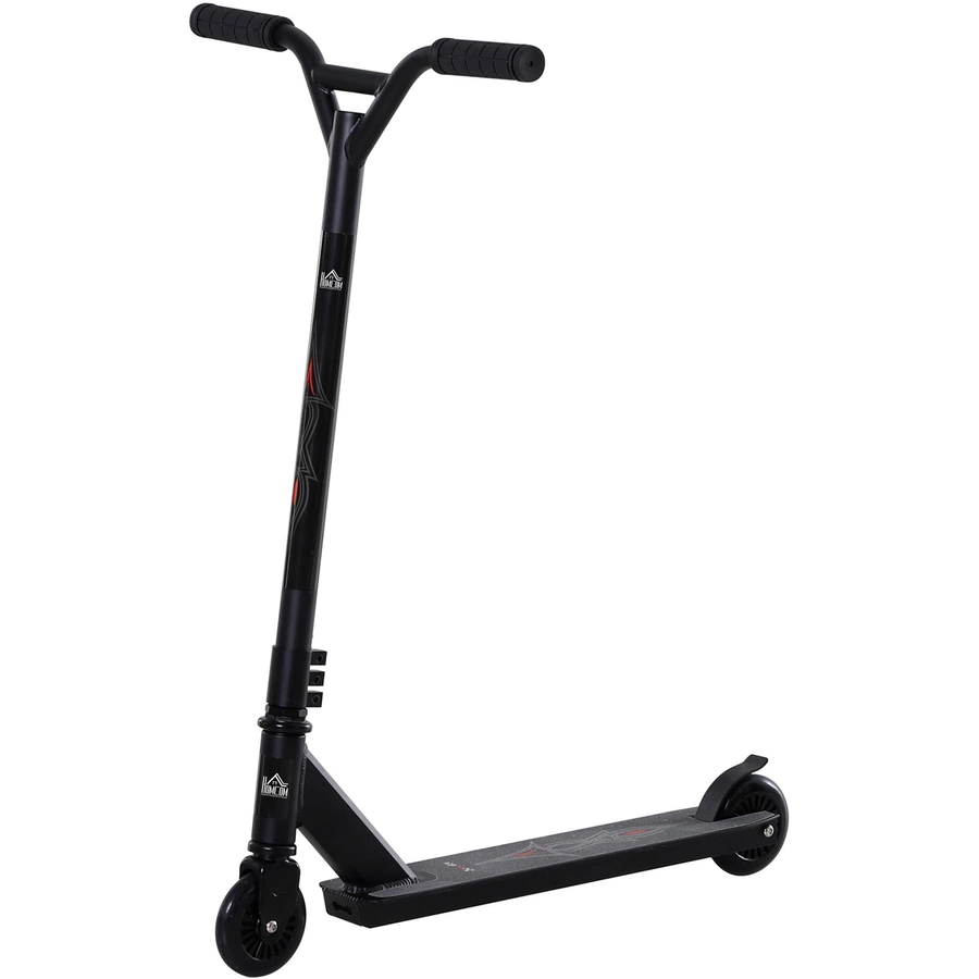 HOMCOM Tretroller für Kinder schwarz