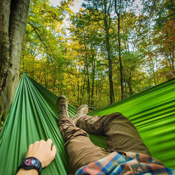 Hamac bivouac LESOVIK DUCH TREETOP GREEN