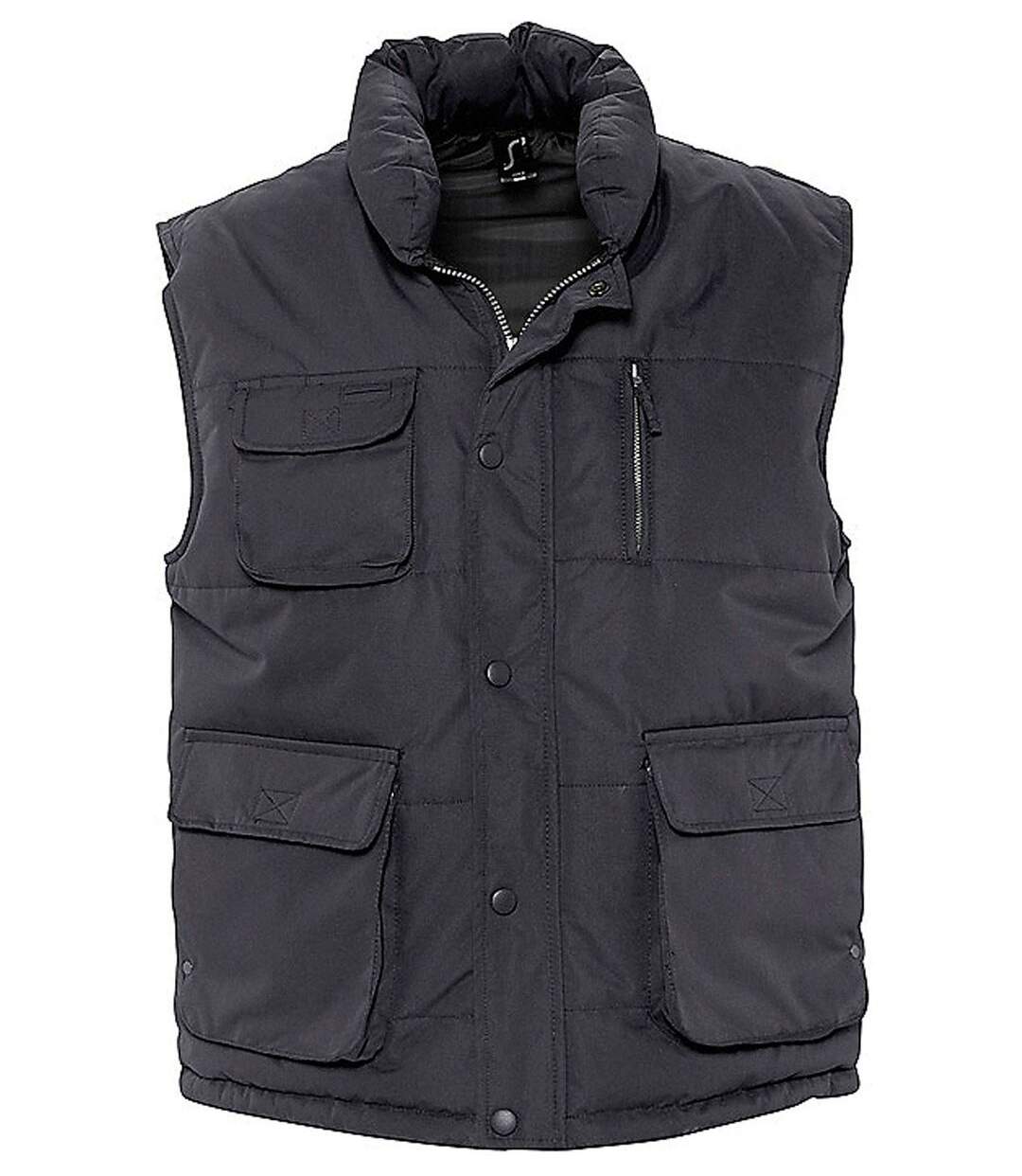 Blouson sans manches unisexe - Bodywarmer - 59000 - gris anthracite