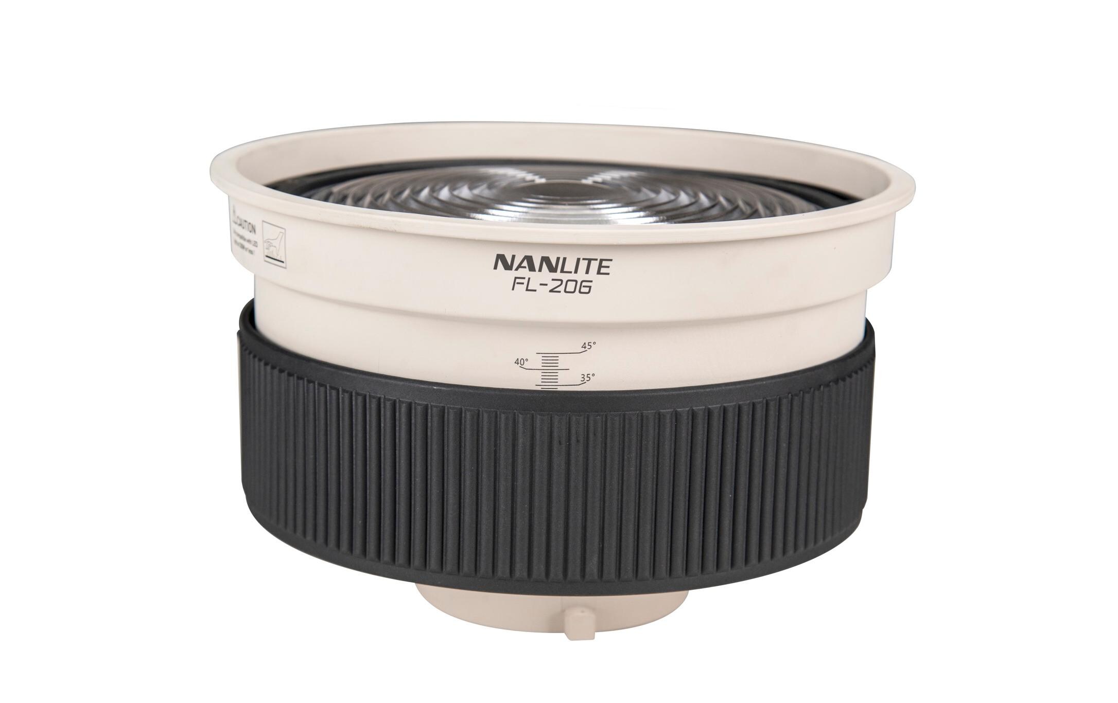 Fresnel Linse FL-20G<br>Fresnellinse mit Bowens Mount