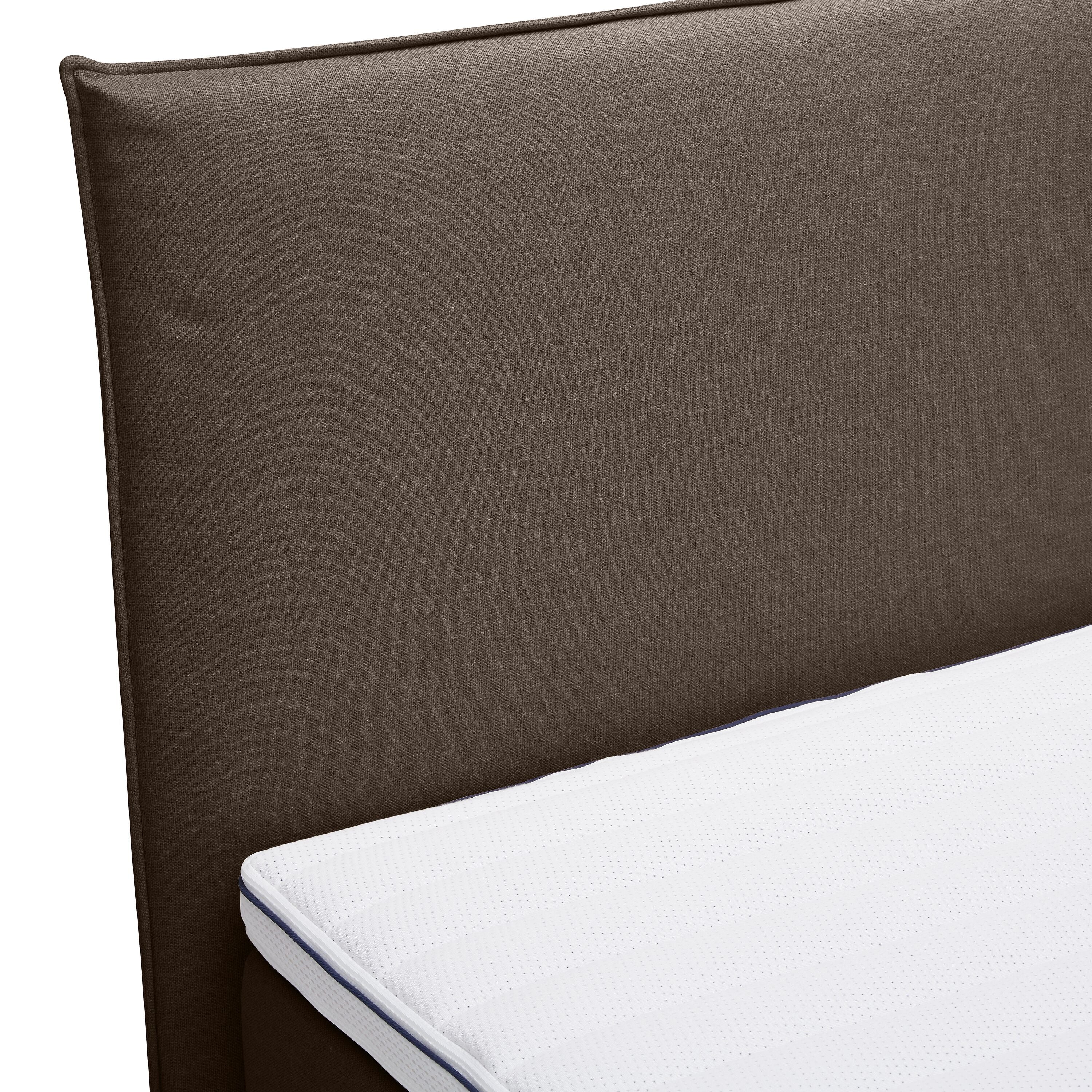 bico GOODNIGHT Boxspringbett - Taupe / B: 180.0 cm x T: 200.0 cm