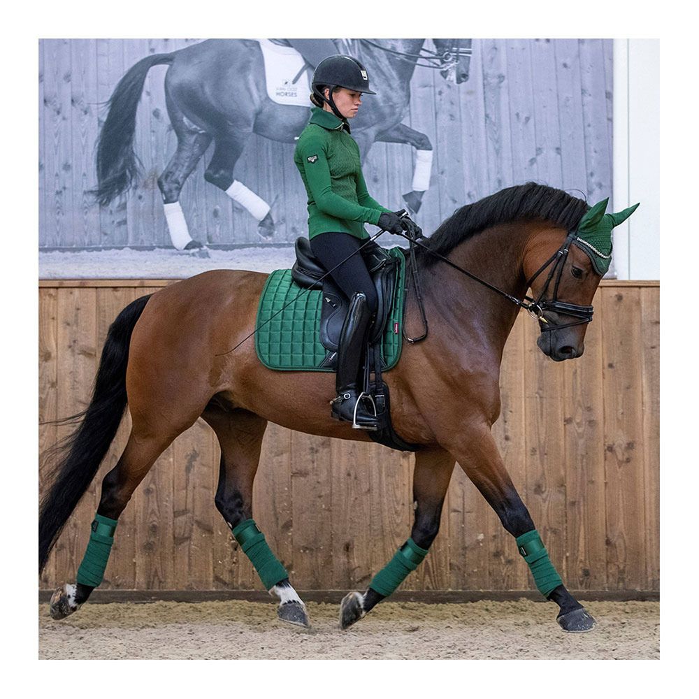 Le Mieux LOIRE CLASSIC - Tapis de dressage hunter green