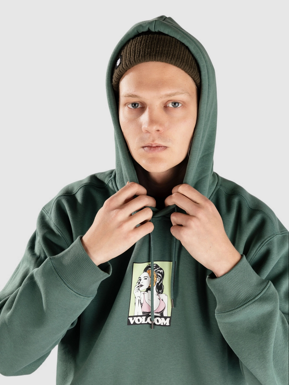 Volcom Noder Hoodie sea green