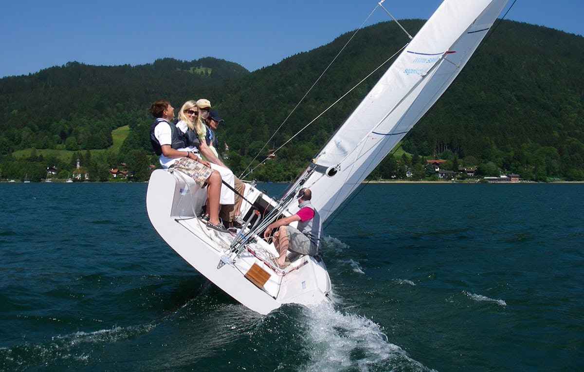 Segeln in  Bad Wiessee  als Geschenkidee