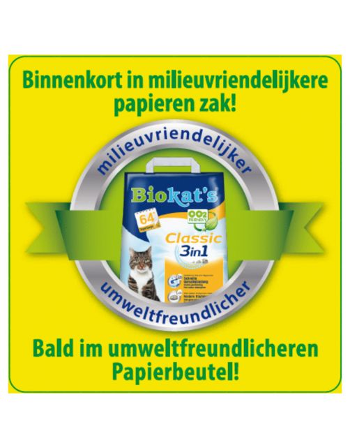 Biokat's Fresh 3 In 1 - Kattenbakvulling