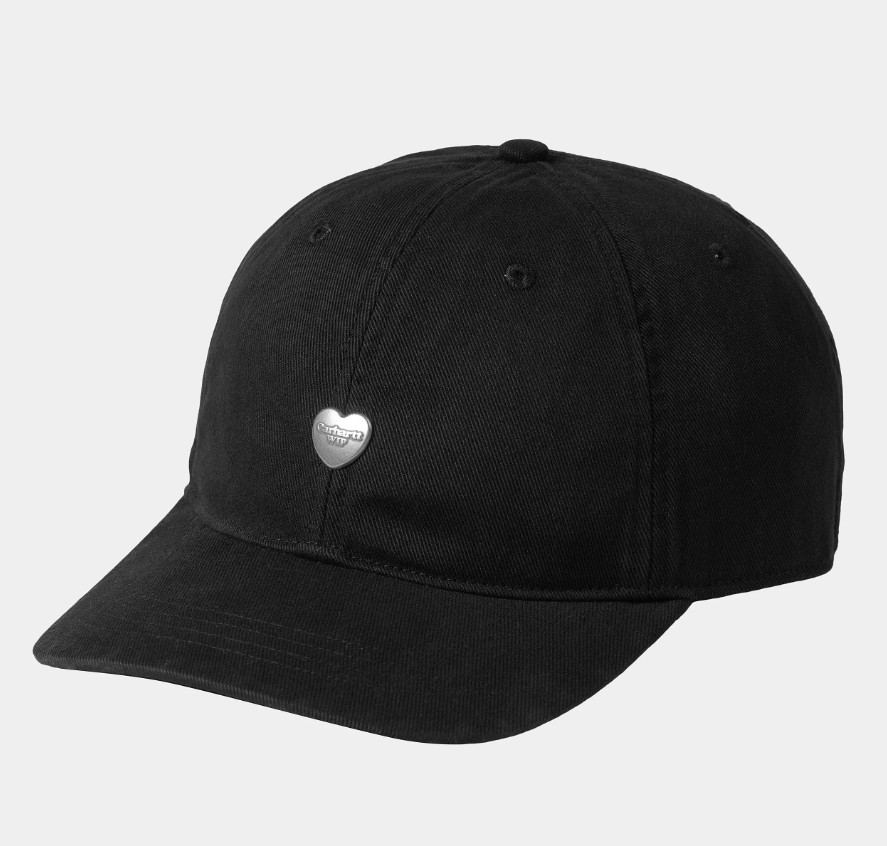 Carhartt WIP Heart Metal Cap Black / Black