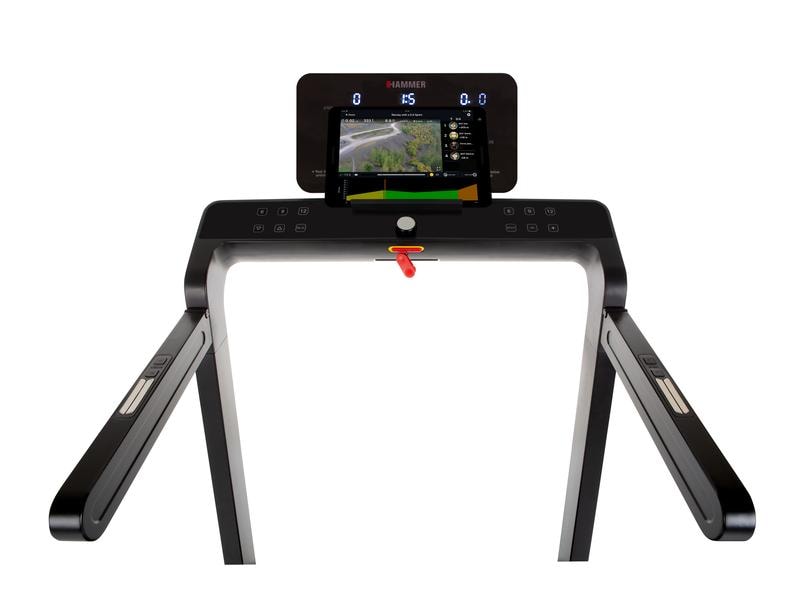 HAMMER Laufband Q. Vadis 3.0 Modernes Laufband mit Tablet-Halterung