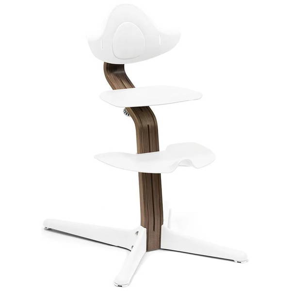 STOKKESTOKKE   Nomi Walnut Stuhl inkl. Baby Set und Sicherheitsgurt white
