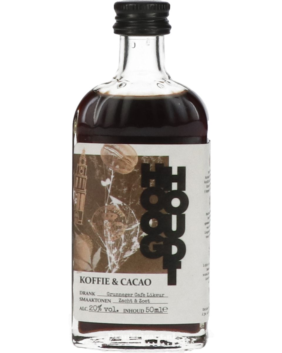Hooghoudt Koffie & Cacao Cafe Likeur Mini 5 cl