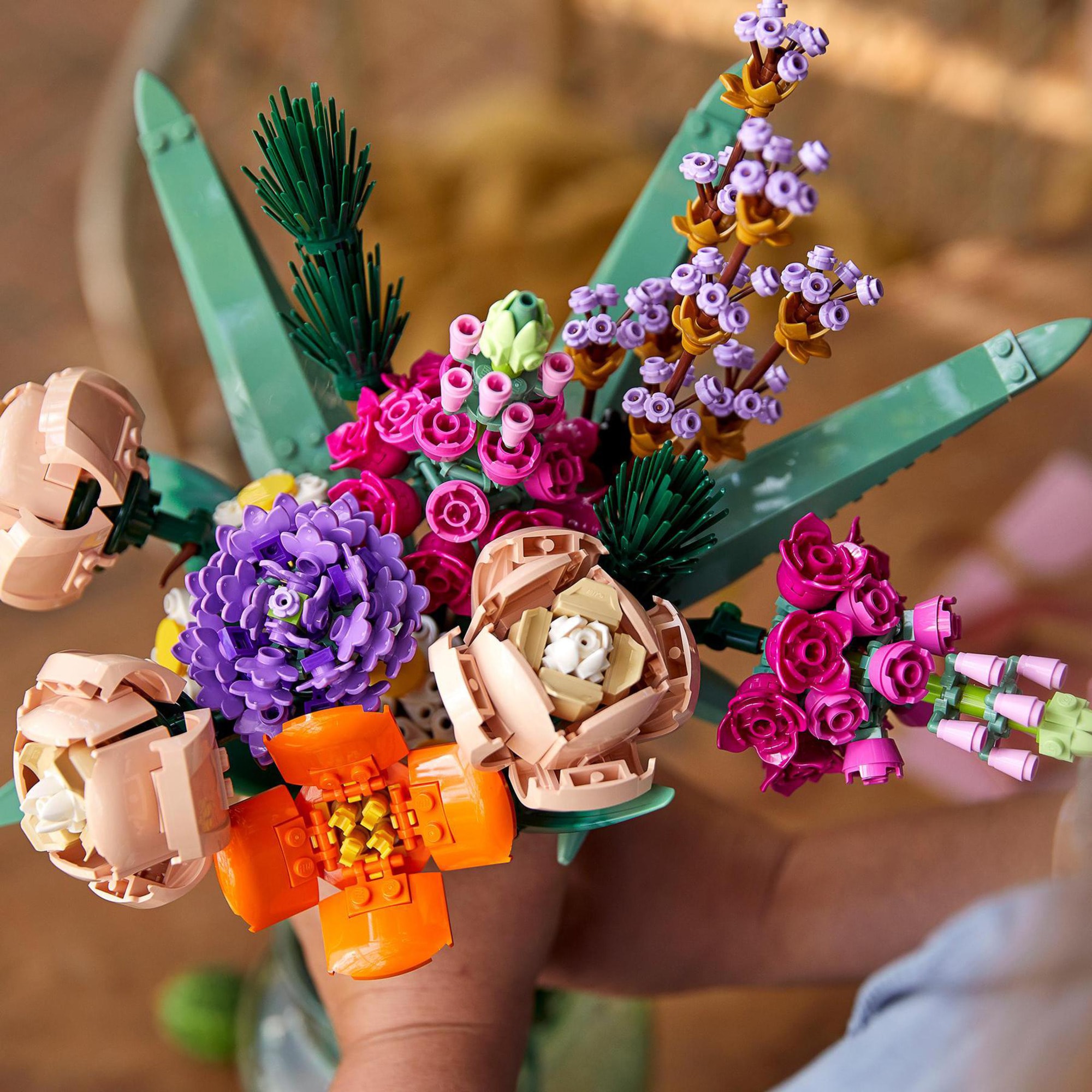 LEGO Konstruktionsspielzeug Icons Blumenstrauß