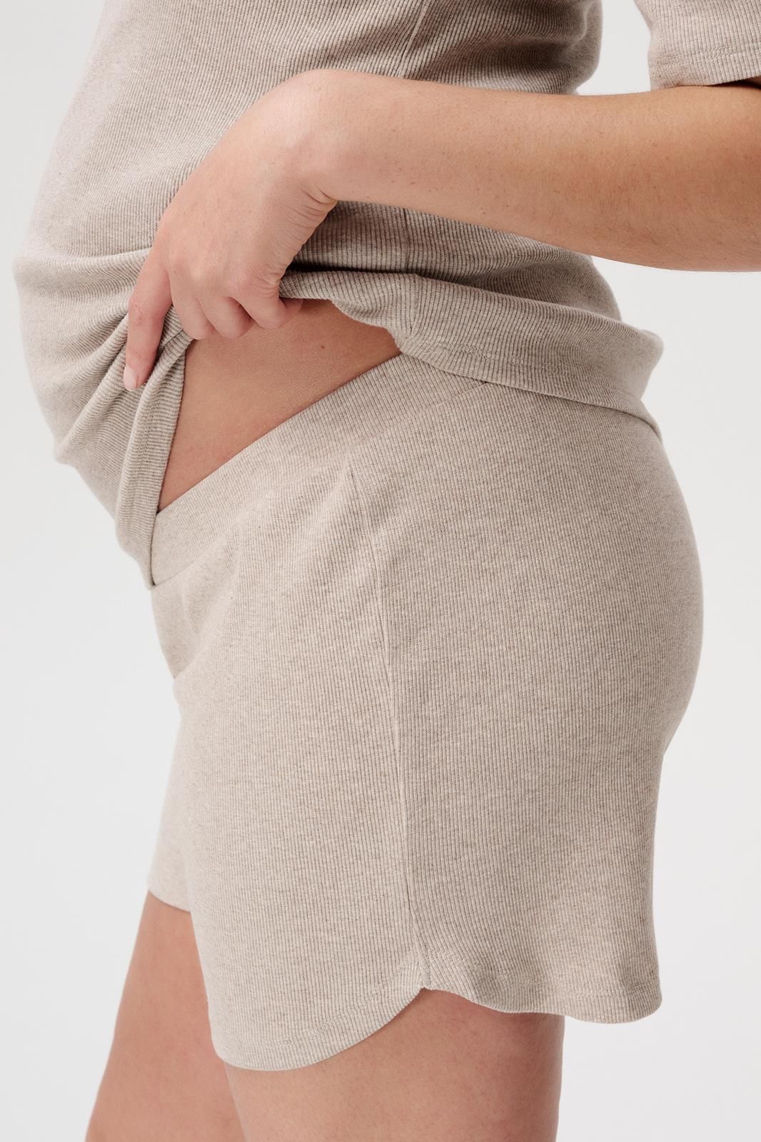 Noppies Maternity Pyjamashort Jada - Taupe Melange