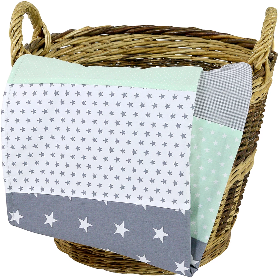 Ullenboom Babydecke & Kuscheldecke 70X100 cm Mint