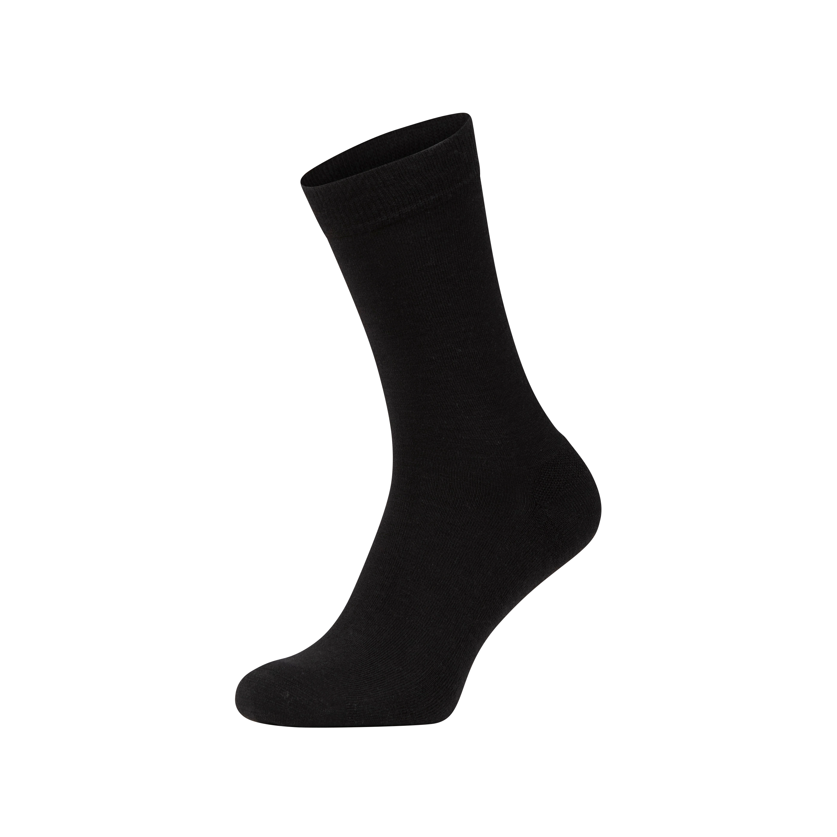 Essentials Mid Merino Sock 3pk Black