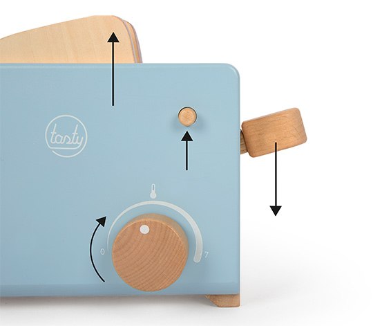 small foot Toaster-Set »tasty«